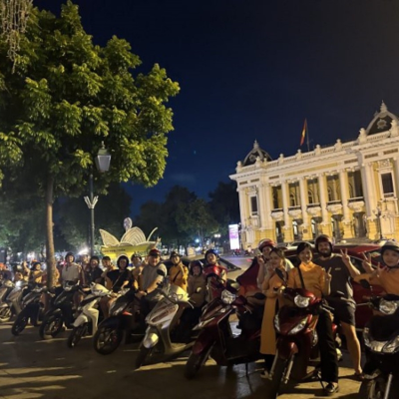 Hanoi By Night Foodie Motorbike Tour 10