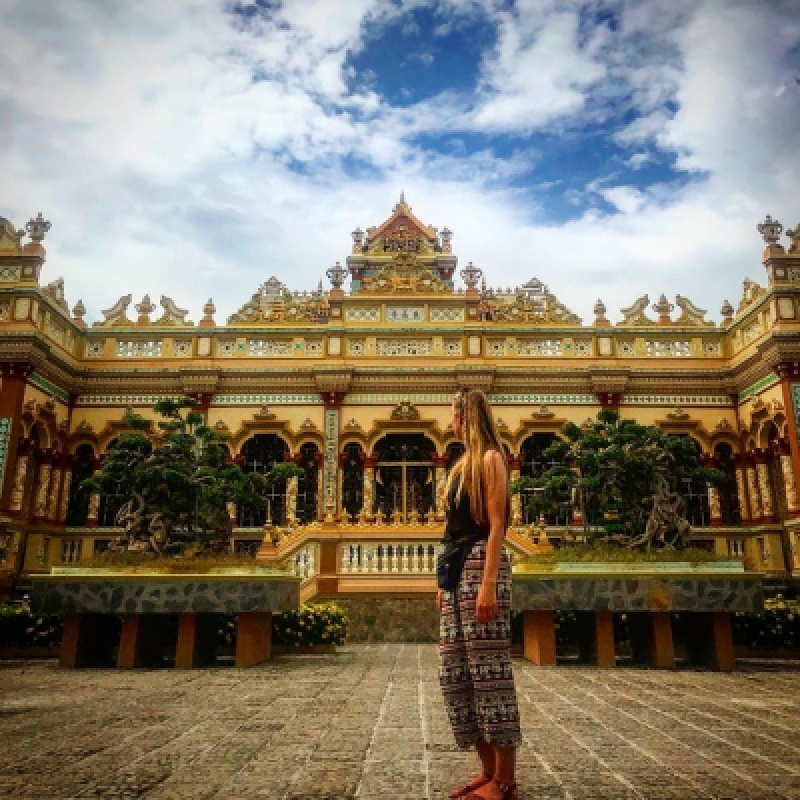 Mekong Delta Full Day Exploration My Tho Ben Tre Pagoda Visit Boat Cruises 1