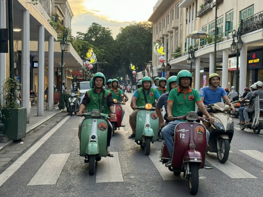 Hanoi Vespa Tours - Let Touch Hanoi’s Culture Lively on a Vespa scooter 4