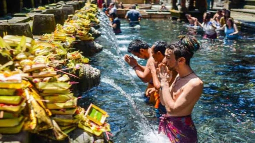 Monkey forest, Rice terrace, Tirta empul, Waterfall 4