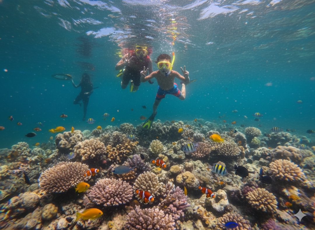 Bali Snorkeling and Mangrove Cruise by Glass Bottom Boat 6