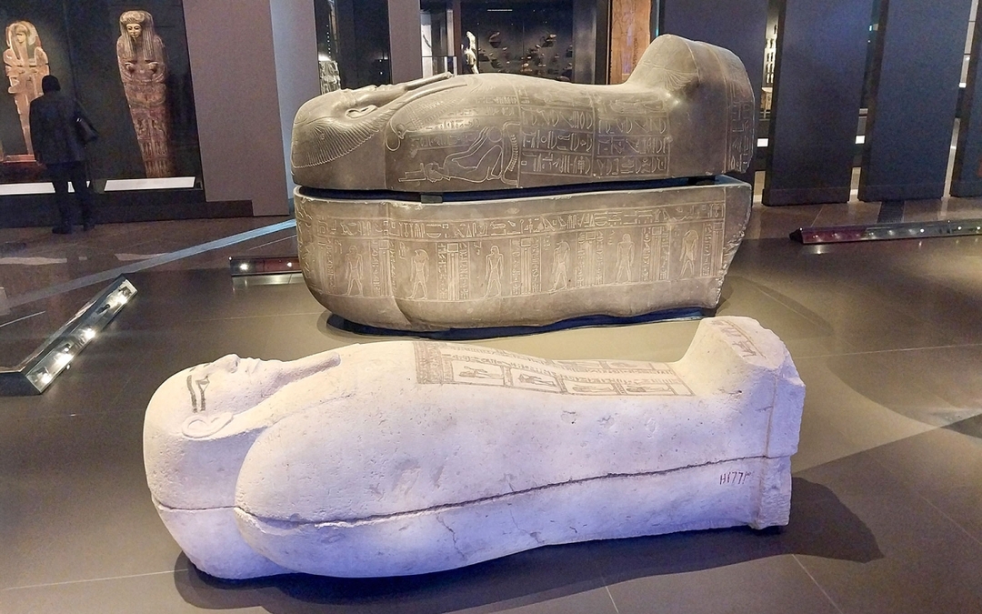 Grand New Egyptian Museum and Pyramids of Giza tour from Sharm by Bus 6